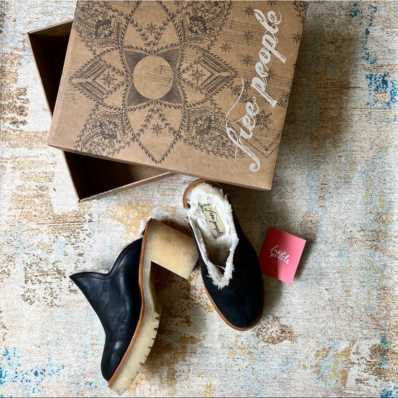 Free People James Cozy Mules Size 37 - Picture 14 of 14